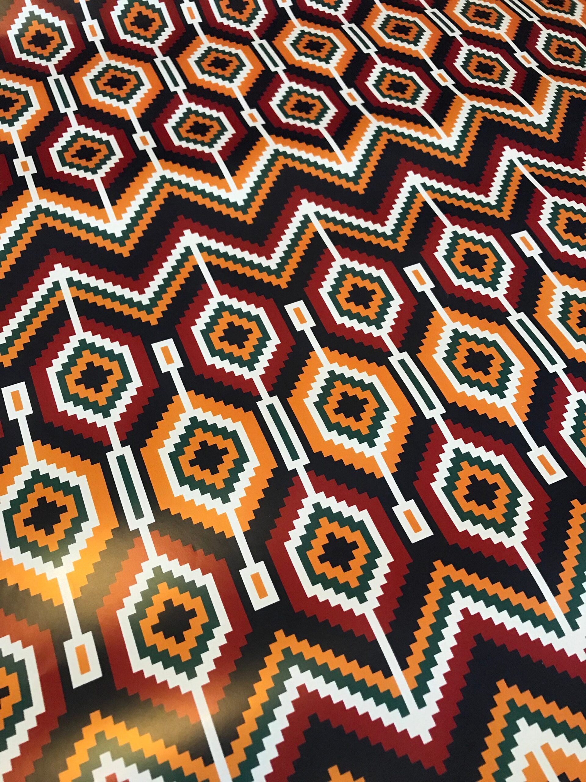 African Print wrapping Paper - Image 3