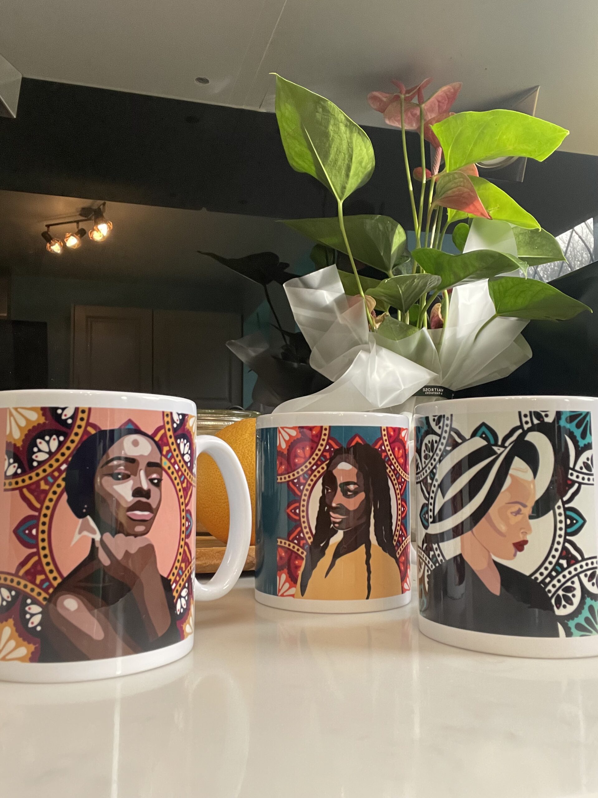 Black Women Mugs set - Image 6